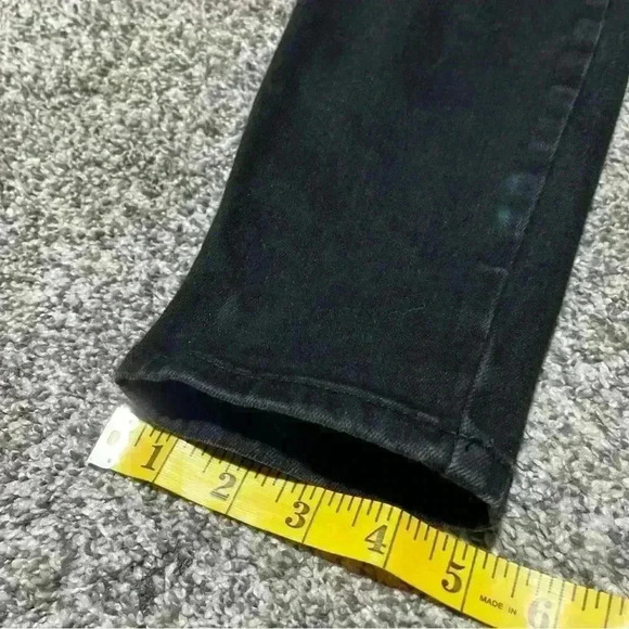 Judy Blue Jeans Women's 3/26 Jogger Black Stretch Denim Drawstring High Rise*** - Picture 3 of 12